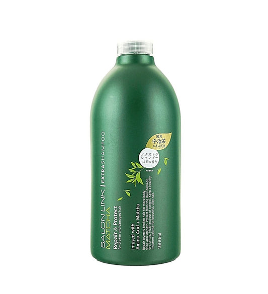 Salon link EX Shampoo Conditioner Set, Matcha Scent, Nourishing & Smoothing, 33.81 fl oz*2
