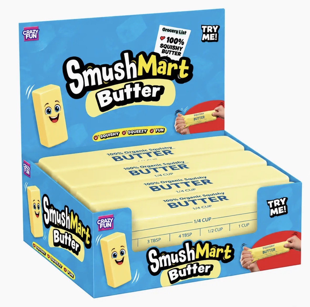 BainRot- Squishy Butter Toy