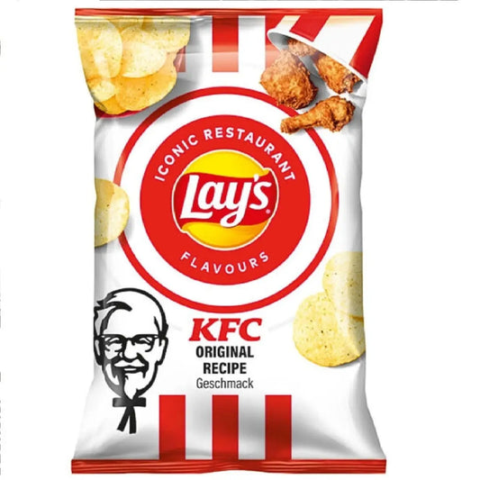 Lay’S Iconic Restaurant Flavours - Kfc Original Recipe 4ct (150g) (Germany)