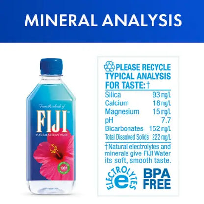 Fiji Water, 16.9 oz.