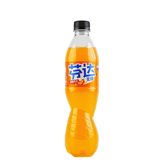 Sugar Free Orange Soda,16.9 fl oz