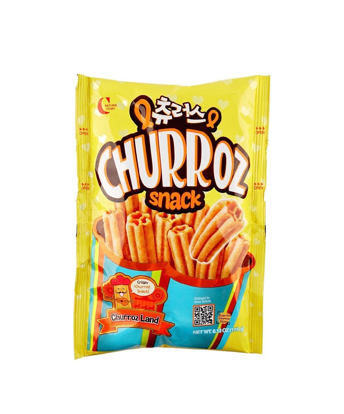 Honey Cinnamon Churros Snack, 6.14 oz