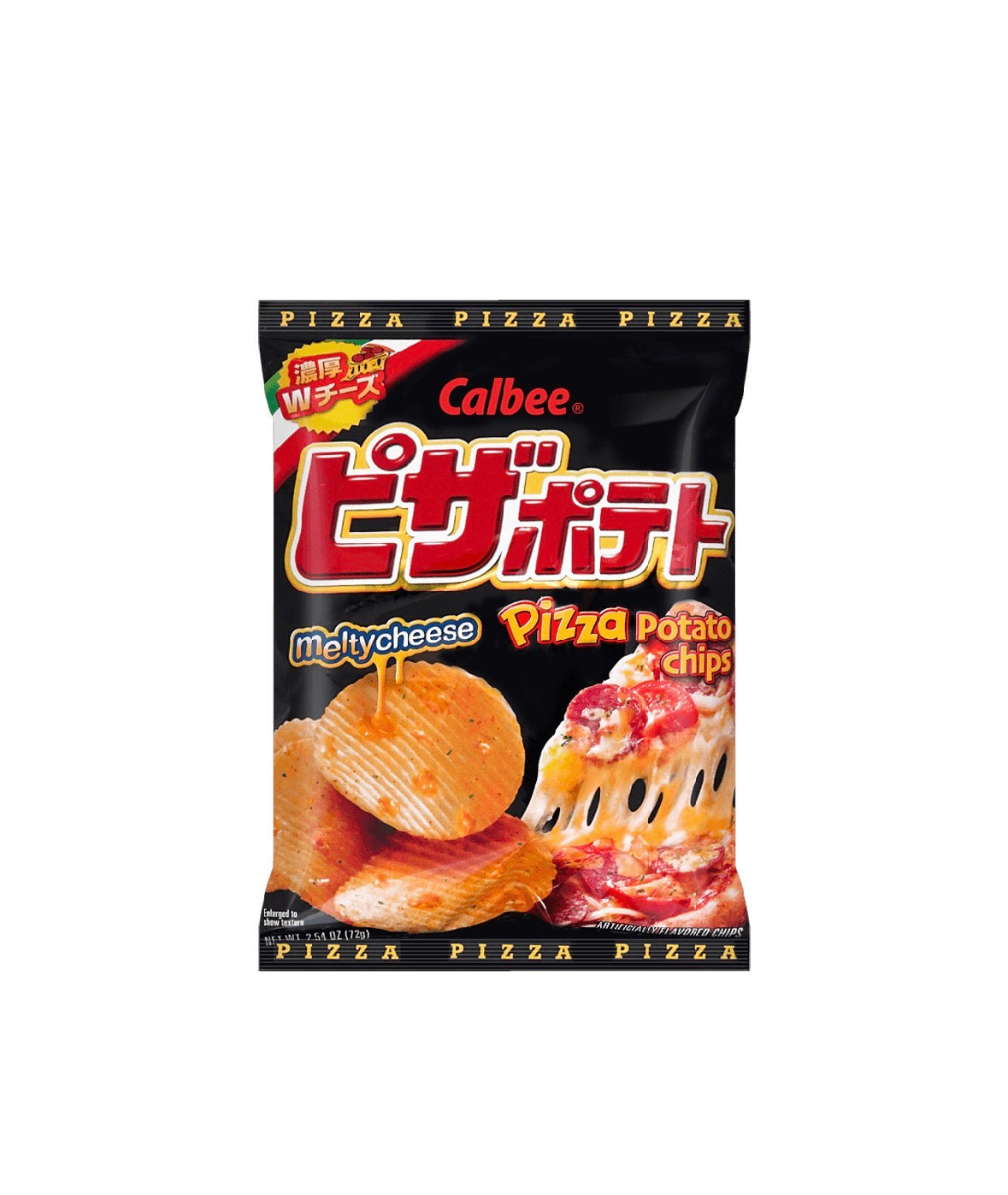 Potato Chips, Melty Cheese Pizza Flavor,2.54 oz
