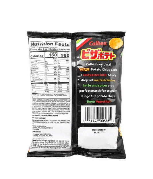 Potato Chips, Melty Cheese Pizza Flavor,2.54 oz
