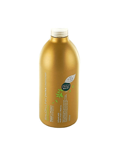 Salon link EX Shampoo Conditioner Set, Matcha Scent, Nourishing & Smoothing, 33.81 fl oz*2
