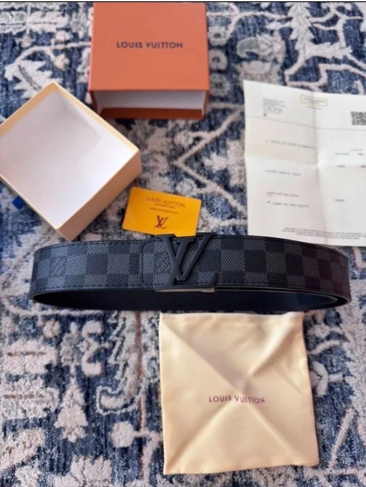Louis Vuitton Belt Monogram