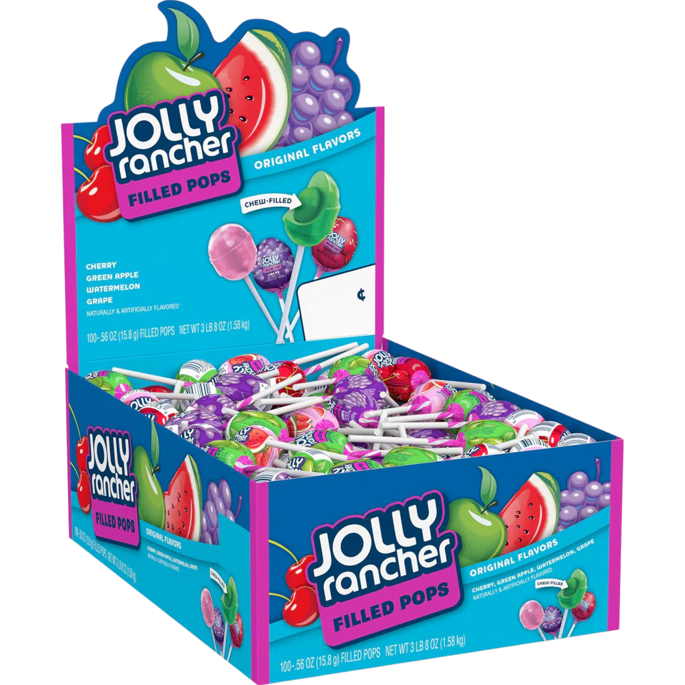 Jolly Rancher Chewy Filled Lollipops