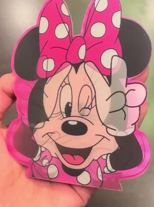 Minnie Mouse Anime 3D Sticker