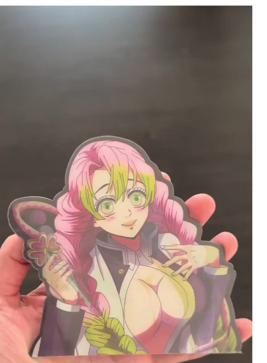 Demon Slayer Anime 3D Sticker