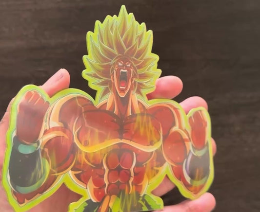 Goku Anime 3D Sticker